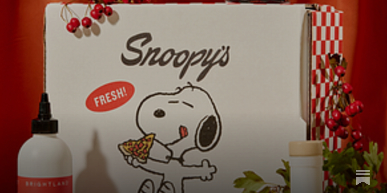 Giveaway 002: Peanuts x Brightland Snoopy's Pizza Night Gift Set