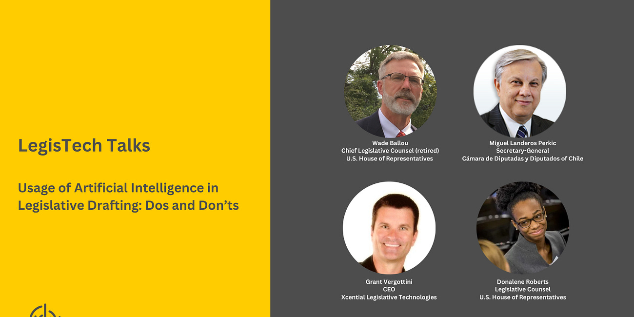 Usage of Artificial Intelligence in Legislative Drafting: Dos and Don’ts