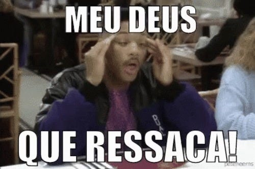 Hoje é dia da ressaca! Gifs traduzem a sensação após uma bebedeira - BOL  Memes