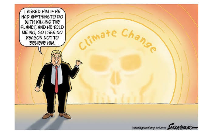 Cartoon: Trump Climate Change