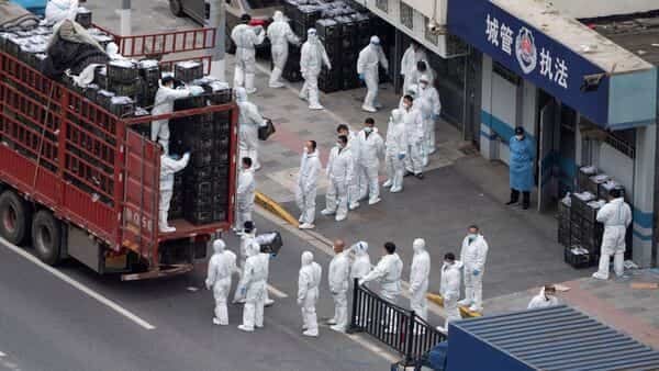 Livemint.com photo in Shanghai during lockdown 2022


