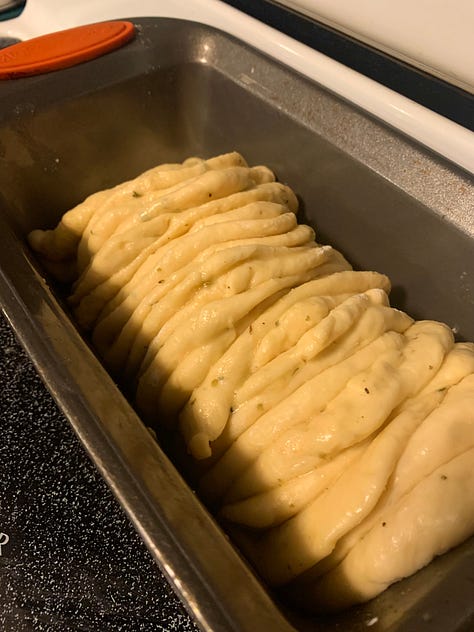 When you don't know what to say, cook! We all juggle many hats.