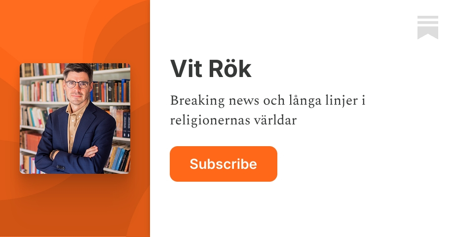 Vit Rök | Joel Halldorf | Substack