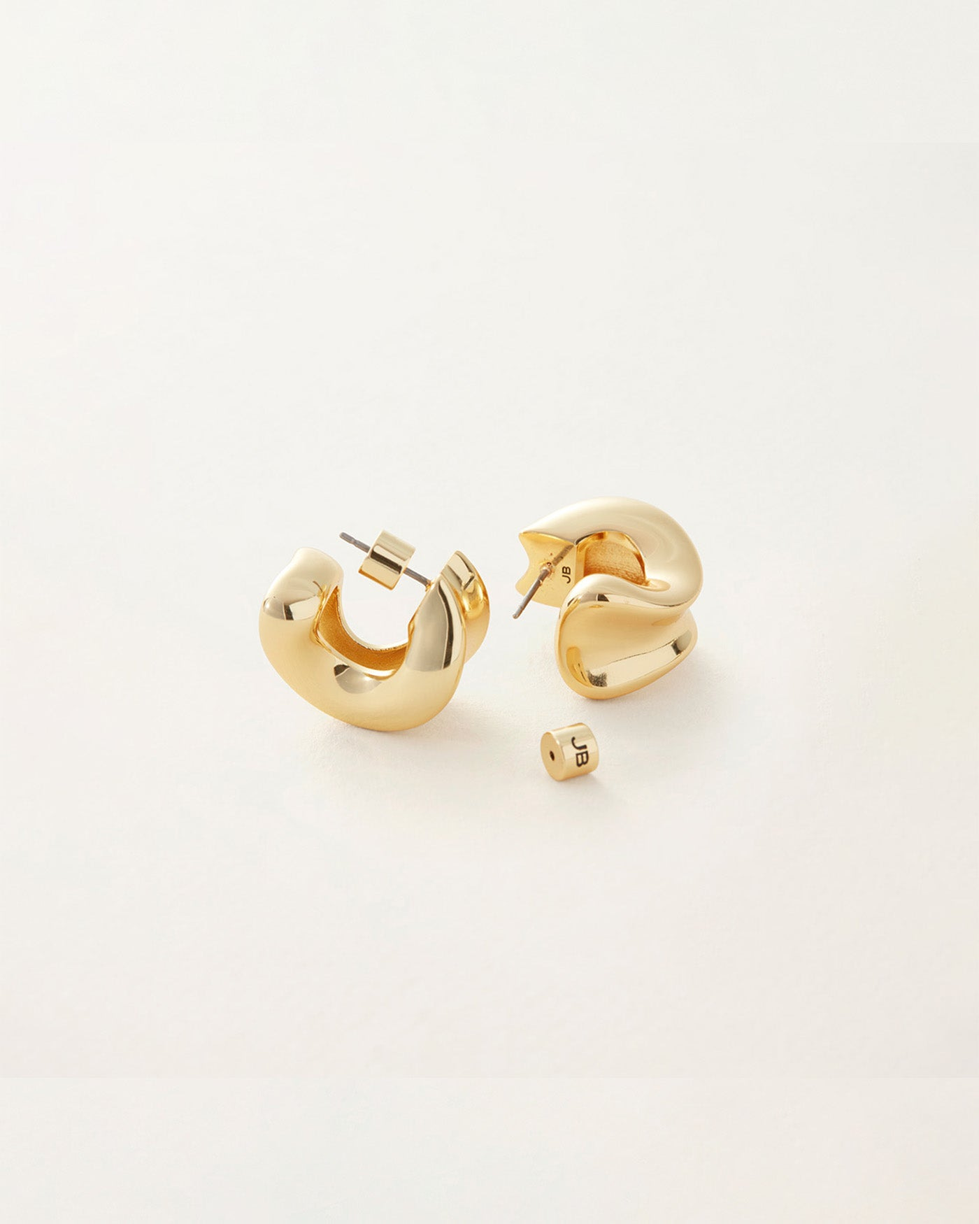 Jenny Bird Chunky Doune Gold Hoop Earrings For Women