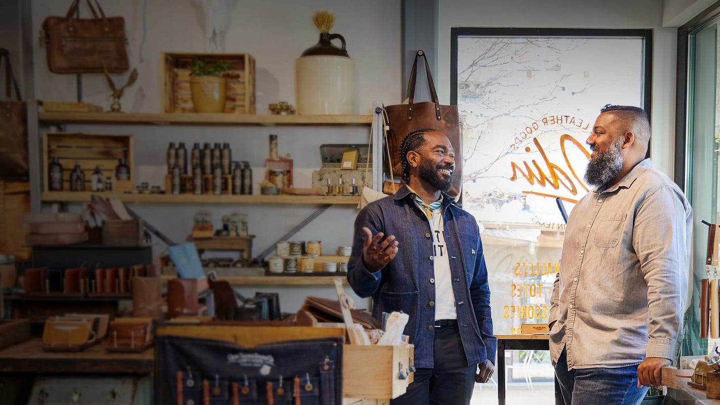 Jonathan Morris chats with Odin Clack of Odin Leather Goods