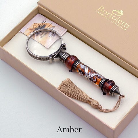 Bortoletti Italian Glass Magnifier - Handmade in Venice | mysite-3