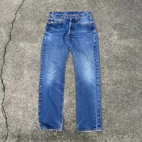 Vintage Levi’s 501XX Denim Jeans Medium Wash Size 31x31 - Picture 1 of 22