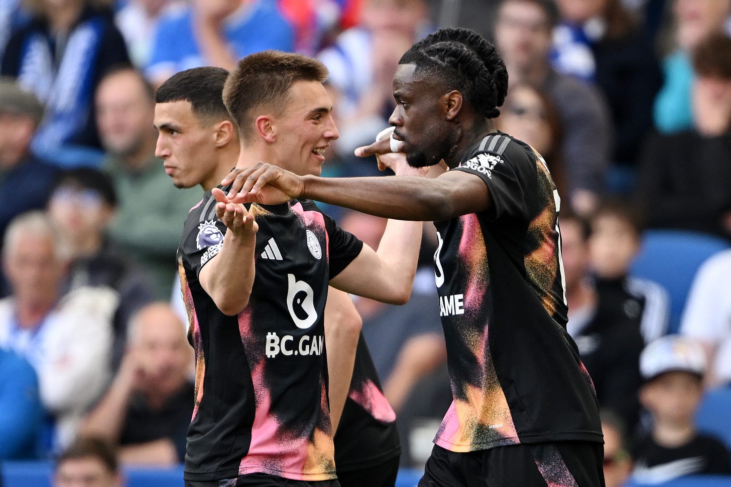 Two Leicester City footballers