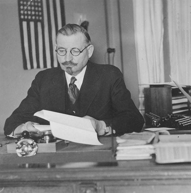 Oliver Hyer Budge as Mission President