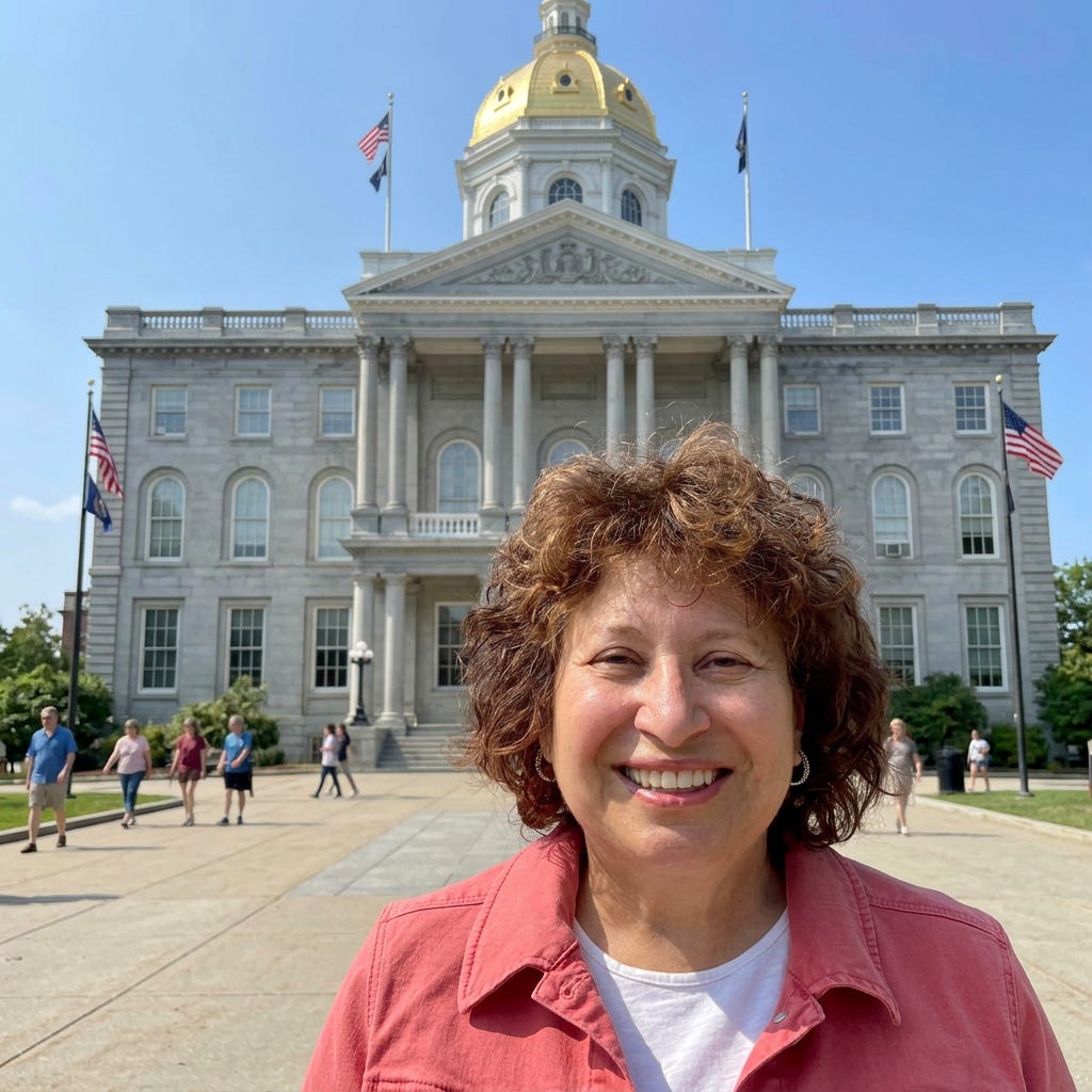 Inside the New Hampshire Dome with Rep Anita Burroughs