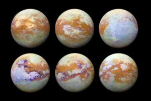 Titan's various views