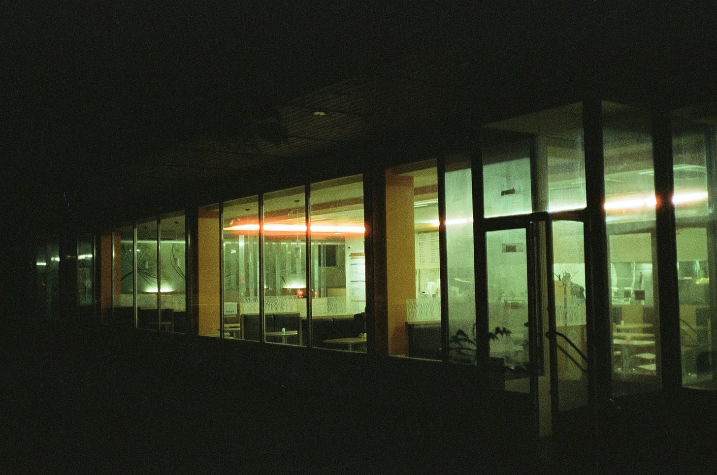 darkened diner darkened diner