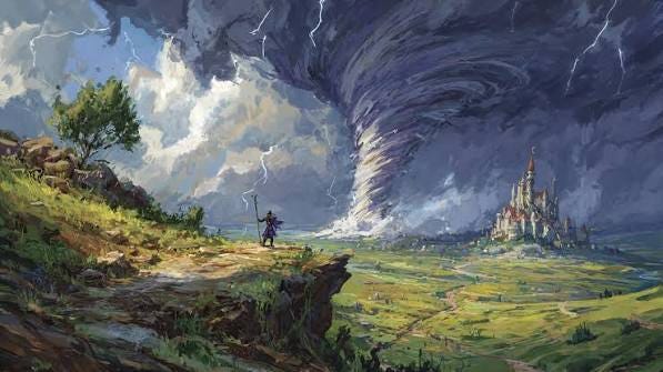 Control weather spell in 5e Dungeons & Dragons