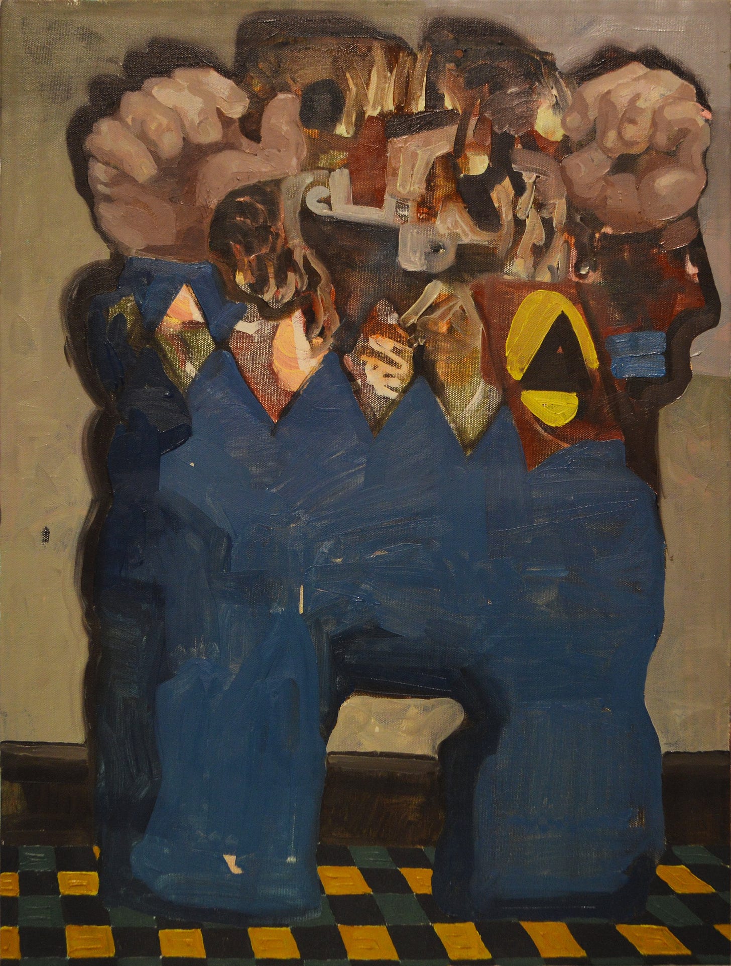 Oversocialization, Oil, 18 x 24" : r/painting