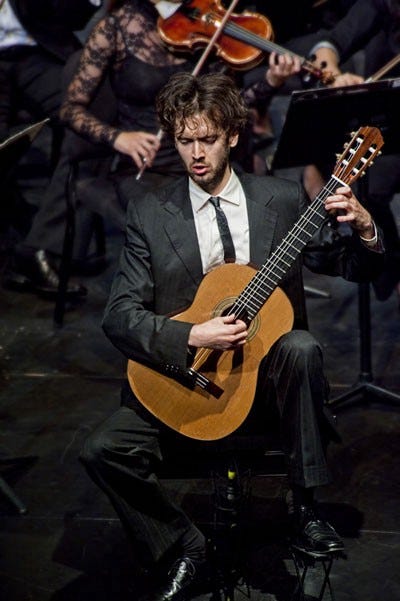 Petrit Ceku at the Parkening International Guitar Competition