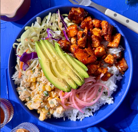easy summer salads and bowls