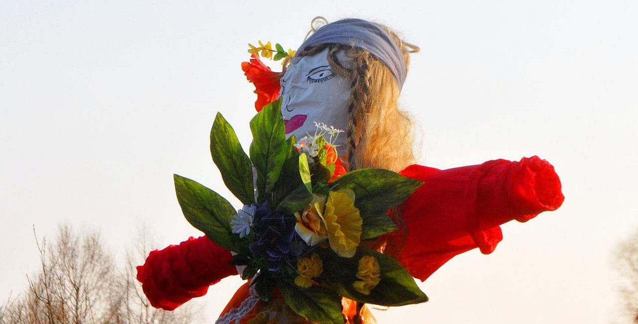 Drowning Morana: the Slavic goddess of death is driven from the fields  before Easter - Prague, Czech Republic