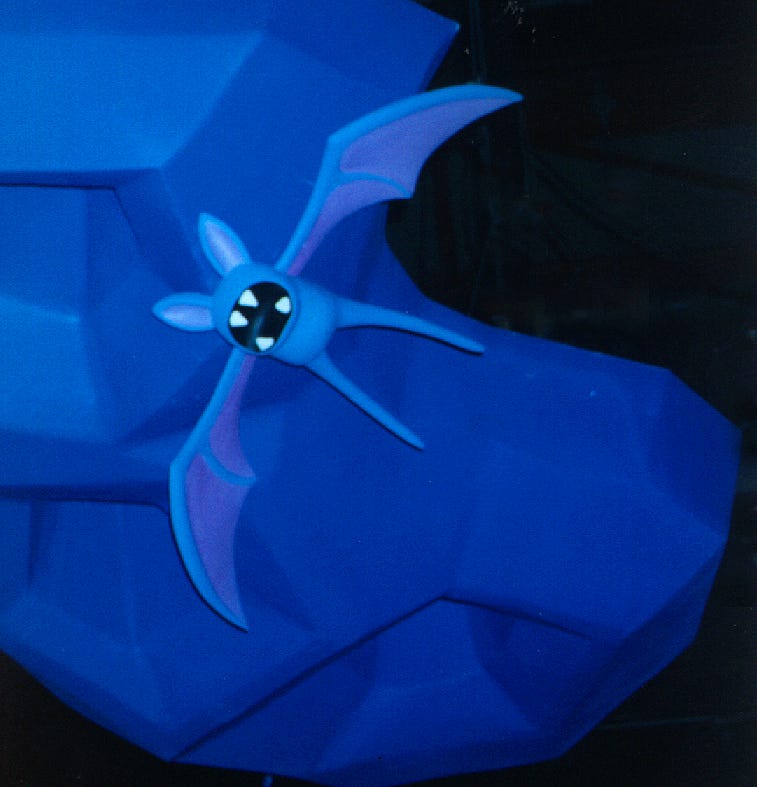 A really cool looking Zubat sculpture