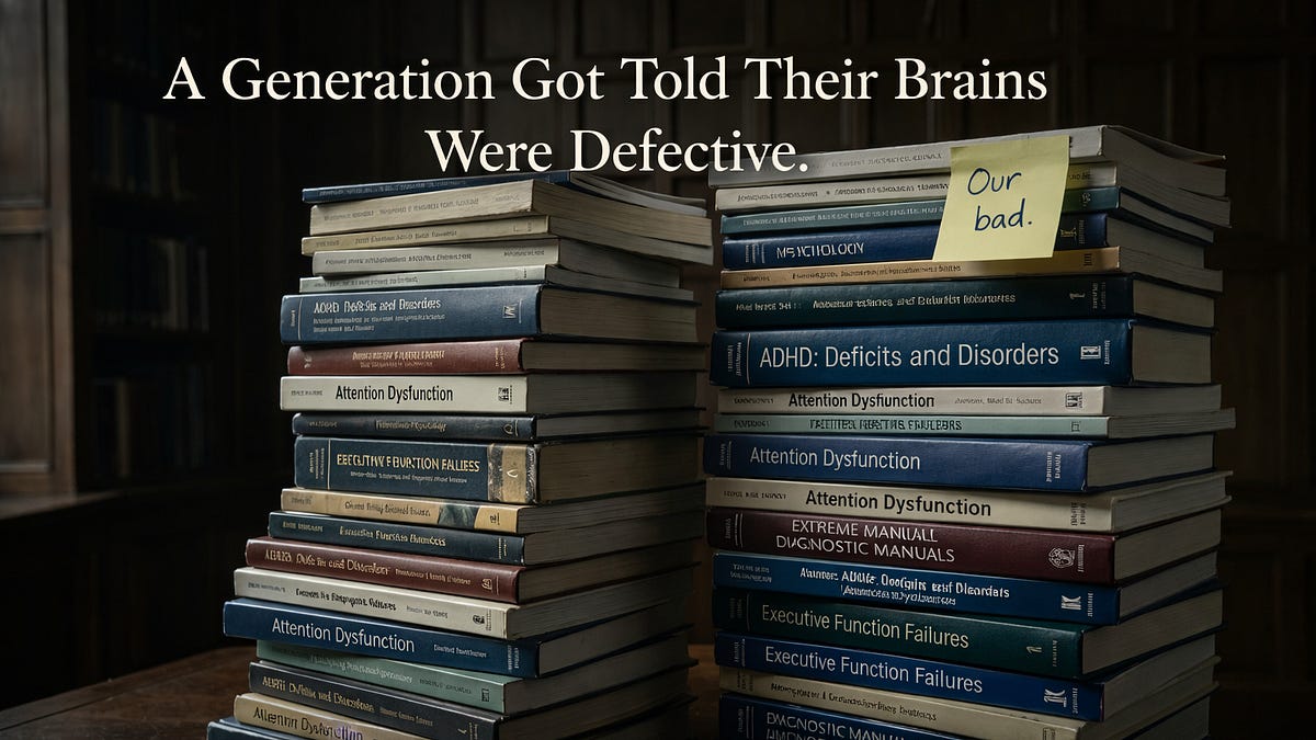 A Generation Got Told Their Brains Were Defective. The Research Just Said “Our Bad."