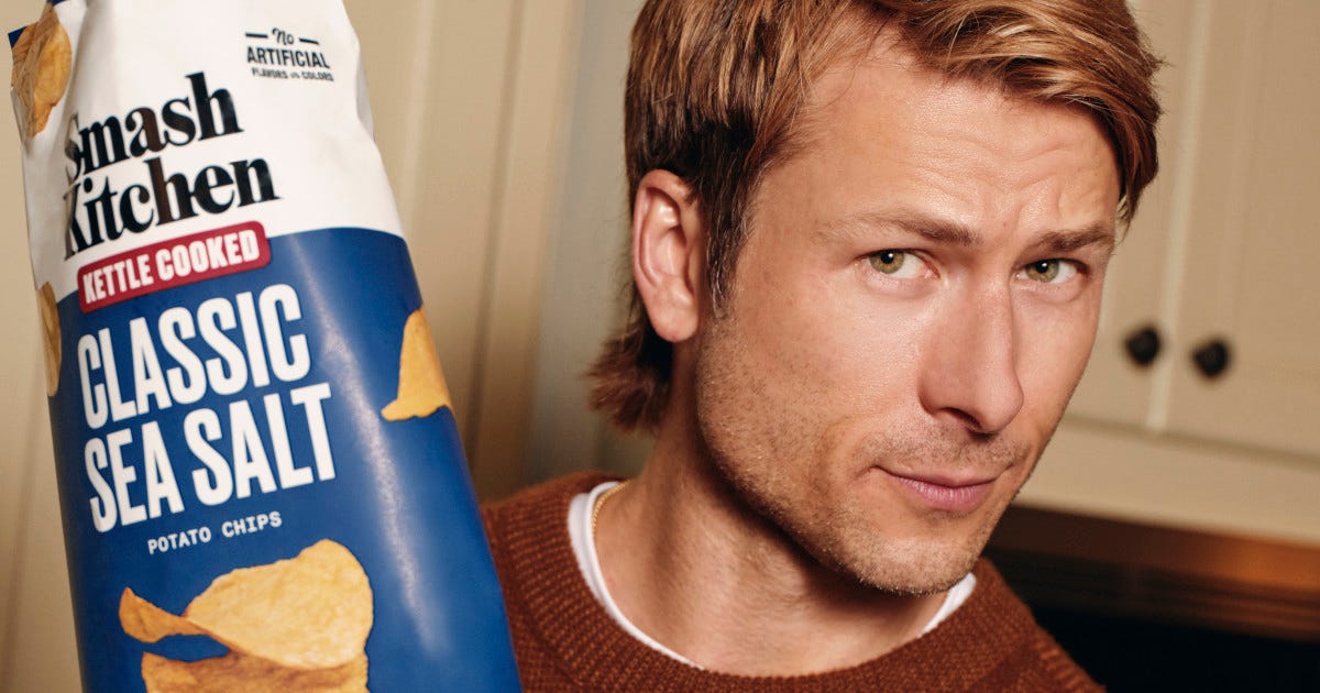 Glen Powell's Smash Kitchen Is Moving Into the Snack Aisle - Parade