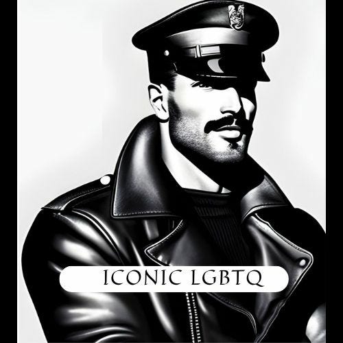 Alpha Dom Art Iconic LGBTQ: Art of Gay & Queer Spirit Style