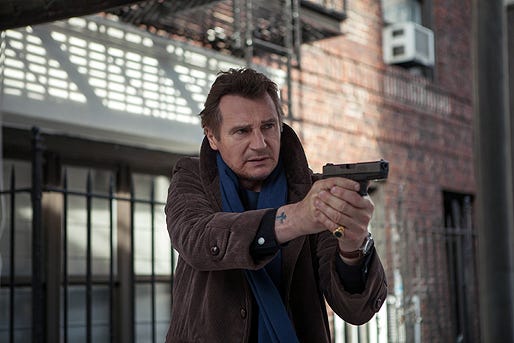 Liam Neeson stars in "A Walk Among the Tombstones" (2014). Liam Neeson stars in "A Walk Among the Tombstones" (2014).