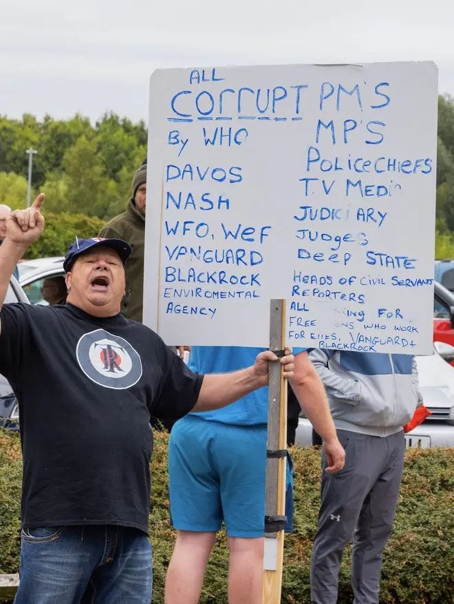 Lynch branded all police "corrupt" as he rioted. Picture: PA Media Lynch branded all police "corrupt" as he rioted. Picture: PA Media