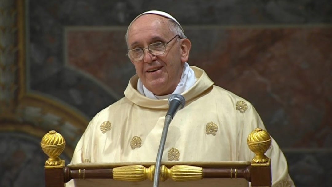 Pope Francis Holds First Mass as Pontiff Pope Francis Holds First Mass as Pontiff