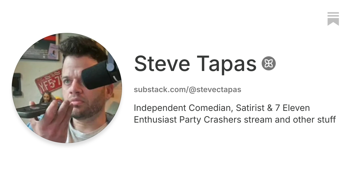 Steve Tapas | Substack