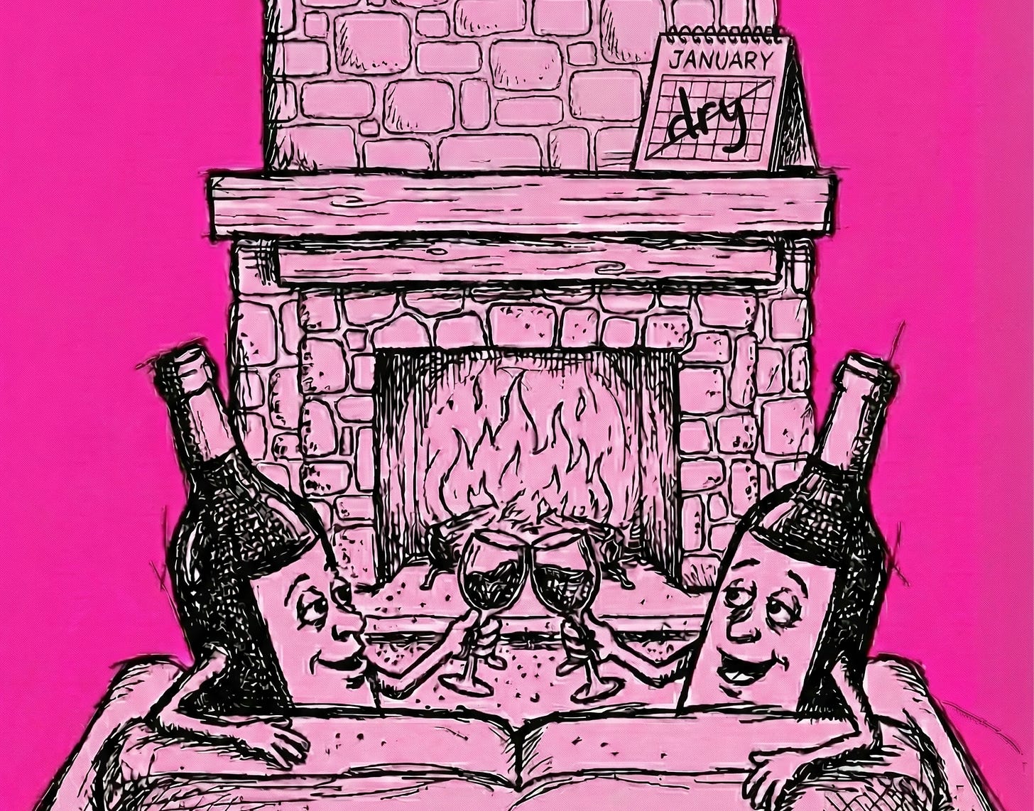 Getting cozy with wine Getting cozy with wine