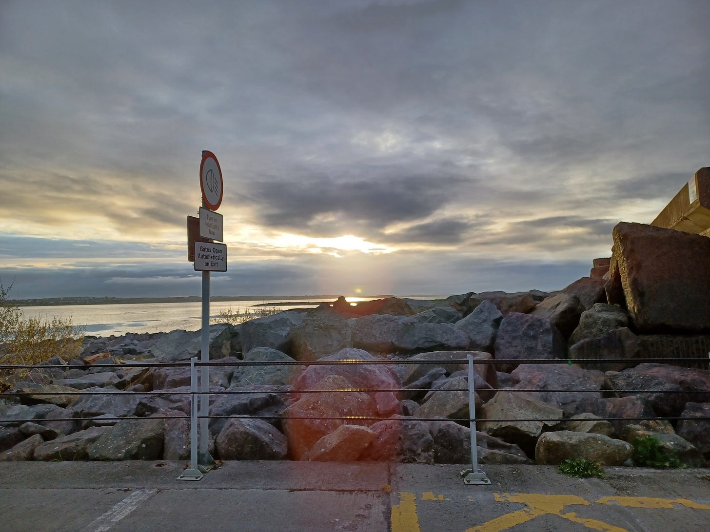 Morning in Galway, Ireland, April 2024