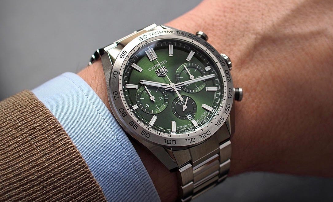 Hands-on Review: TAG Heuer Carrera Sport Chronograph 44 mm Heuer 02  Automatic | Time and Watches | The watch blog