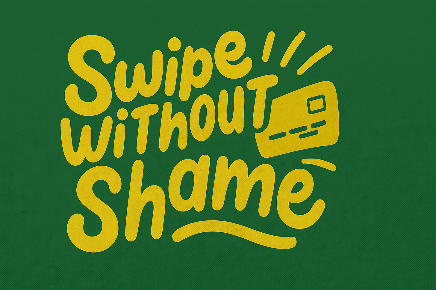 emotional spending reset: swipe without shame
