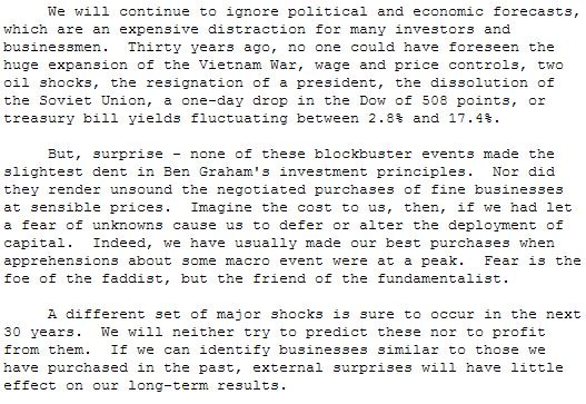 Buffett 1994 Shareholder Letter Quote Buffett 1994 Shareholder Letter Quote