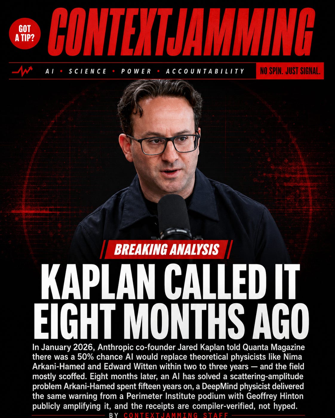 Kaplan Called It Eight Months Ago