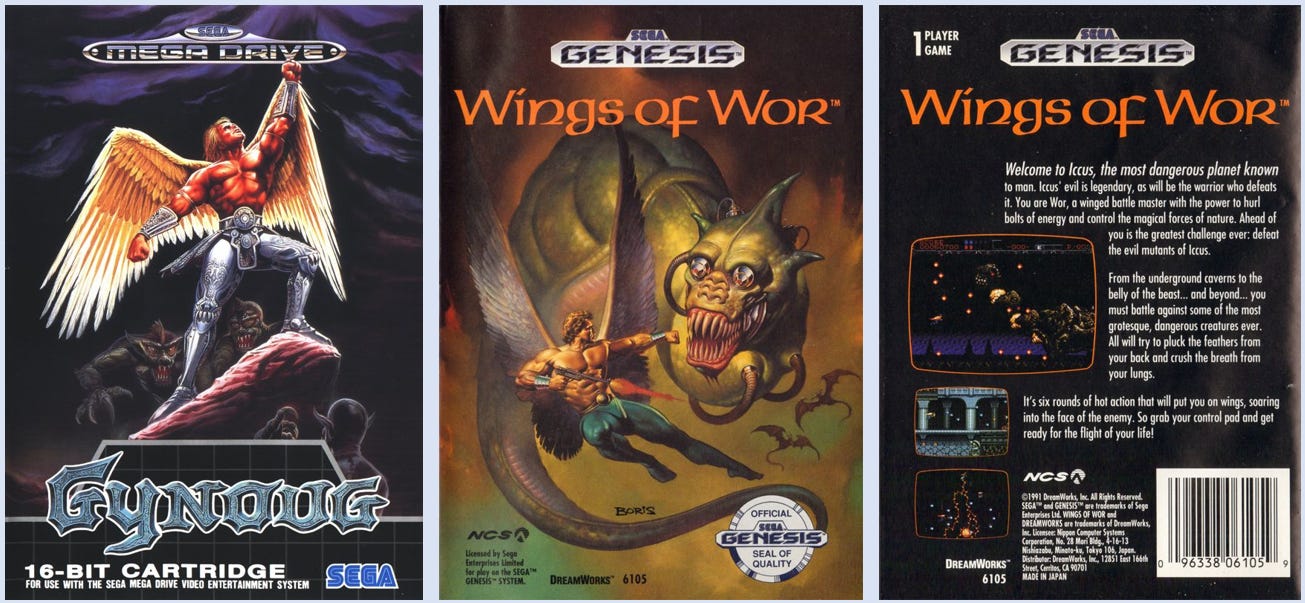 The 16-bit Arcade and Console Era (1990-1995) - Wings of Wor