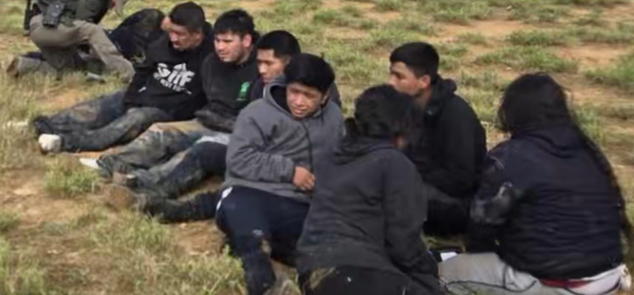 Ten illegal aliens survived the wreck of the SUV in which they were being transported into Texas by a human smuggler in Laredo on December 17, 2025 
