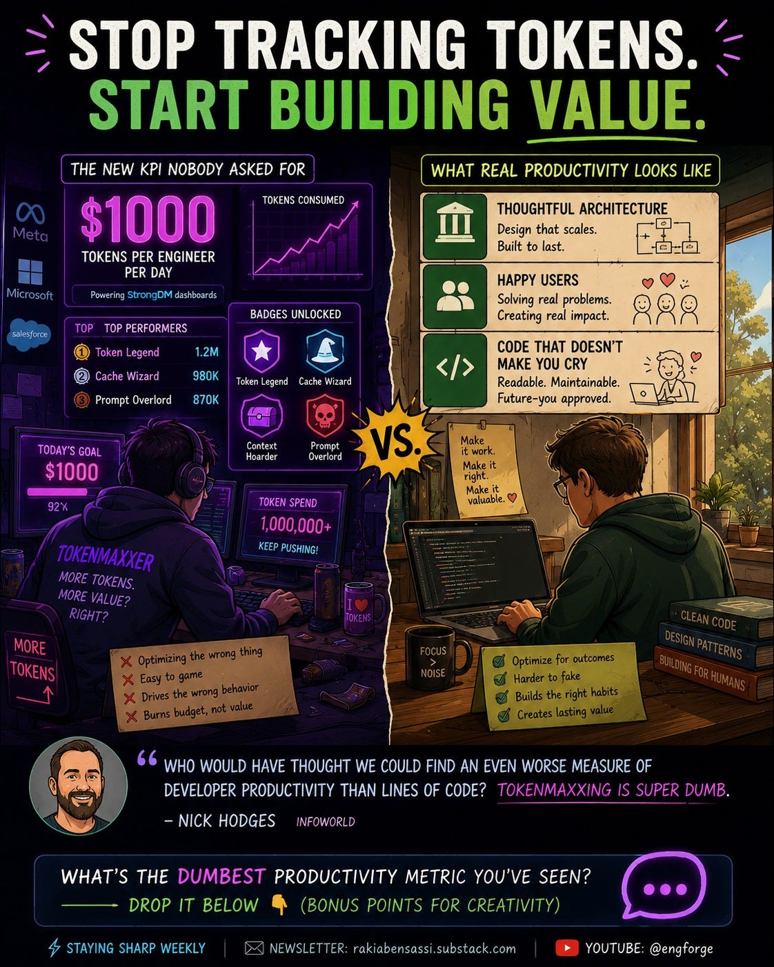 Stop Tracking Tokens. Start Building Value