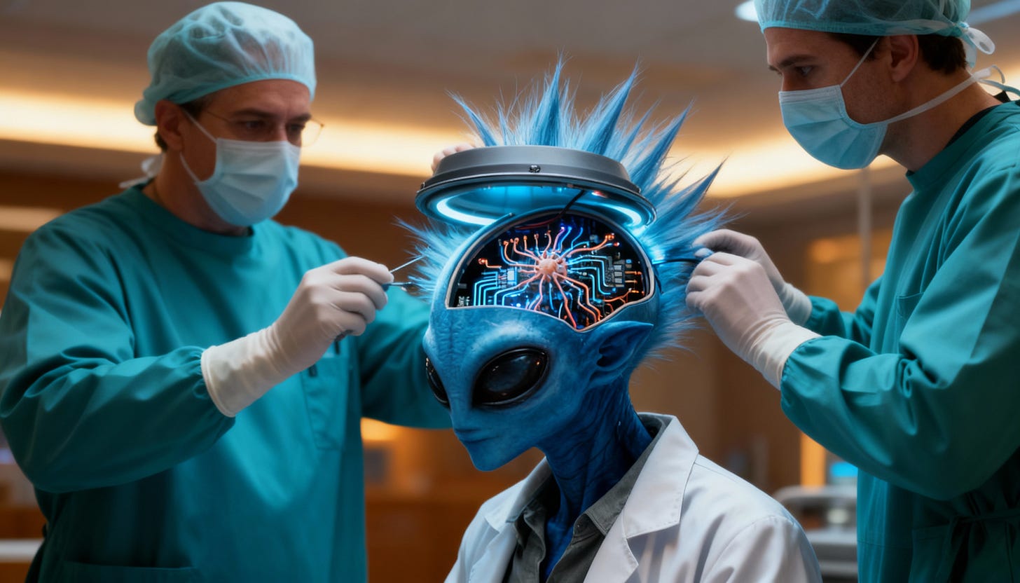 First Contact with Alien Intelligence First Contact with Alien Intelligence
