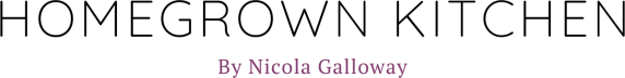 Nicola Galloway Homegrown Kitchen