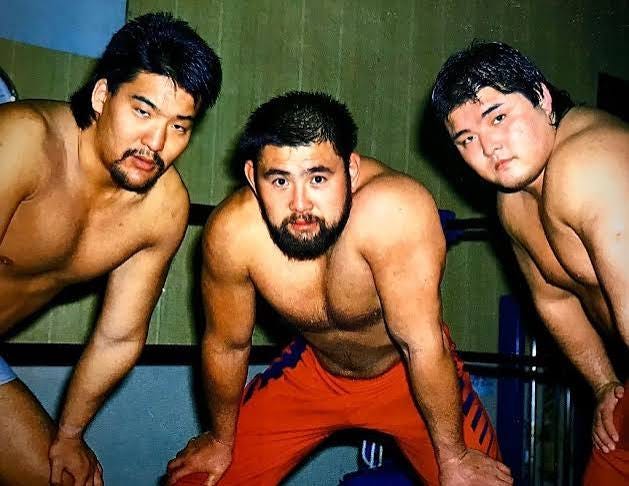 Allan on X: "Masahiro Chono, Keiji Muto, and Shinya Hashimoto, collectively known as the Three Musketeers represented not merely wrestlers but philosophical archetypes that reflect different faces of the Japanese wrestling soul. Allan on X: "Masahiro Chono, Keiji Muto, and Shinya Hashimoto, collectively known as the Three Musketeers represented not merely wrestlers but philosophical archetypes that reflect different faces of the Japanese wrestling soul.