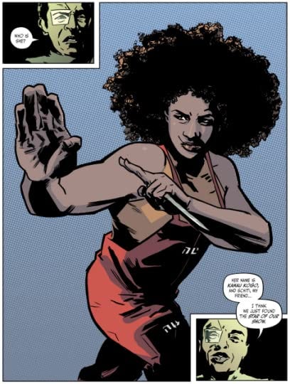 Kamau Kogo, Bitch Planet #2