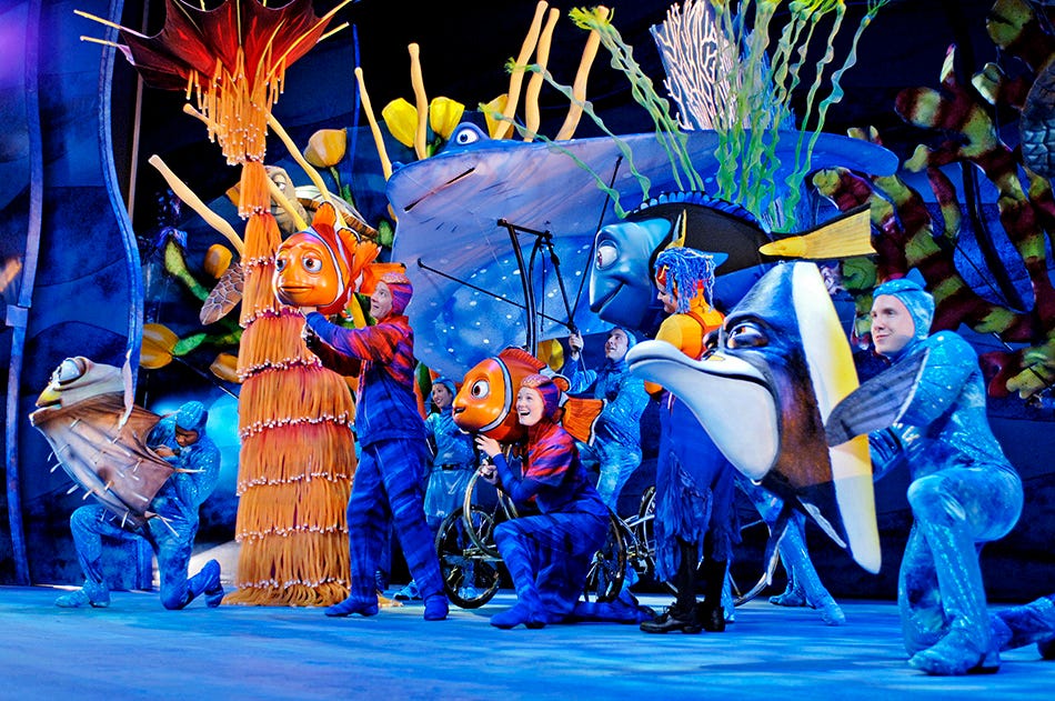 Finding Nemo stage show at Disneys Animal Kingdom
