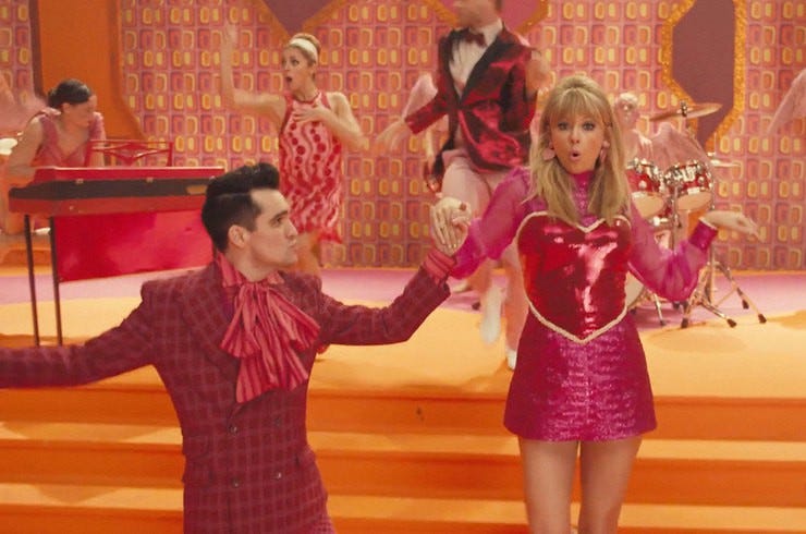 02 taylor swift brendon urie me mv 2019 billboard 1548