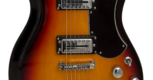 1971 Univox Badazz - by GuitarHeap - Guitar Heap