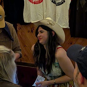 Pearl Charles at London Moth Club