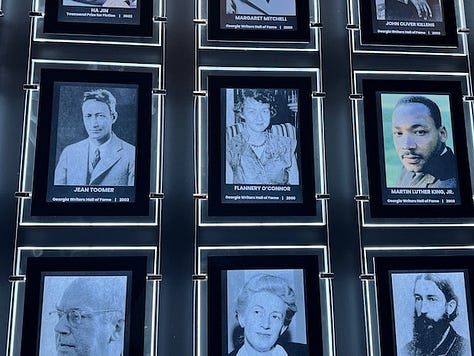 images from the Georgia Writers Museum