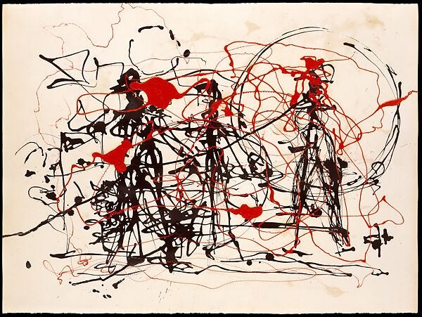 Jackson Pollock - Untitled - The Metropolitan Museum of Art