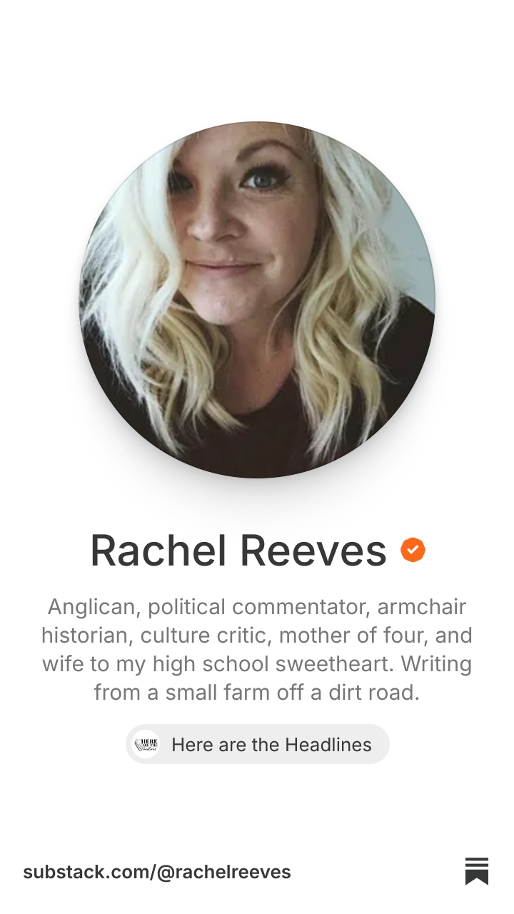 Rachel Reeves | Substack