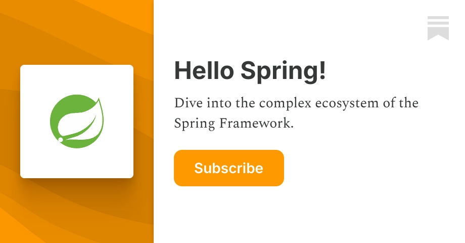 Spring Subscribe Hello Spring! | Cristian Riță | Substack